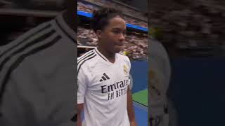 Endrick & Father Crying During His Real Madrid presentation.“I have Achieved Our Dream"