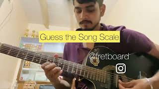 Guess the Song and Scale | Acoustic Guitar | Shubham Srivastava