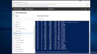 Project Honolulu 1711.15002 Build With Remote Desktop And PowerShell