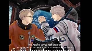 🇷🇺 RusAme 🇺🇸 || Tongue Tied (made by die hetalia dudes)