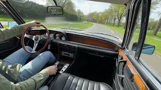 BMW 3.0 CS - Driving - 060 Polaris, 1972, Black Leather - Oldenzaal Classics