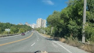 The last Days of Summer 2023 | Drive through Toronto Canada