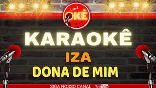 Karaokê (cover) Iza Dona de mim