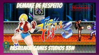 FINAL FIGHT 3 DEMAKE (NES) FULL GAME - 1CC - LUCIA - PASTELARIA GAMES STUDIOS 33