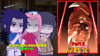 Naruto Friends React to Naruto | Part 2 | React to Naruto | Gacha reaction | Naruto |