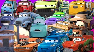 Looking For Disney Pixar Cars 3 Lightning Mcqueen, Rip Clutchgoneski, Doc Hudson, Bobby Swift, Meter