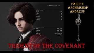 Lies Of P - Trident of the Covenant Vs. Fallen Archbishop Andreus (NG+4)