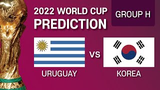 ⚽️WORLD CUP 2022(Group H) Urguay vs Korea PREDICTION, marble run race Qatar Simulation SON Suarez