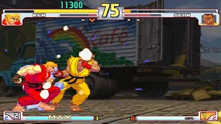 Street Fighter 3 3rd Strike Ken Playthrough (SA I Shoryu Reppa)