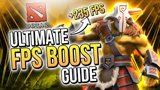 🔧 DOTA 2: HOW TO BOOST FPS AND FIX FPS DROPS / STUTTER 🔥 | Low-End PC ✔️