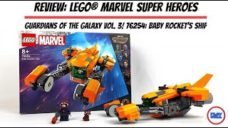 Review (In English):LEGO Marvel Super Heroes - 76254: Baby Rocket's Ship