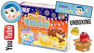 [DIY Kit] Meitianyile: "Fiesta de Pastel" 📦🎂🍓 Japan&Candy #ポッピンクッキン #kracie #fyp #popincookin