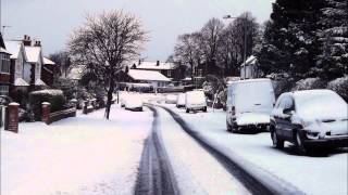 Travelling to work in the snow