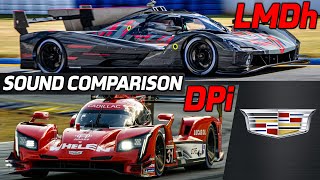 Cadillac LMDh vs DPi Sound Comparison