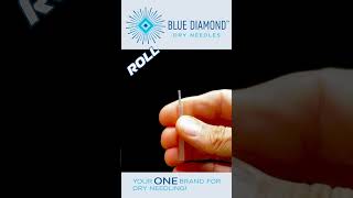 Blue Diamond™ Dry Needles - One-Handed Release Crimp Mechanism