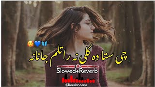 Chi Sta Da Killi Na Rha Talam Janana 🥰 ( Slowed And Reverb ) Pashto New Song - Deedanoona