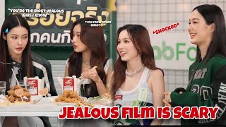 [ENGSUB] NAMTANFILM x MILKLOVE JEALOUS AND SWEET MOMENTS during Grab Thumbs Up | FULL INTERVIEW