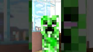 Monster School: CREEPER SAD LOVE STORY CHALLENGE Minecraft Animation #Shorts