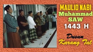 Peringatan Maulid Nabi Muhammad SAW, "Baca Barzanji" di Musholla Dusun Karang Tal @EHE Electro