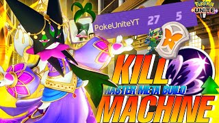 MEOWSCARADA BECOMES THE KILLING MACHINE WITH THIS INSANE NIGHT BLAZE META BUILD!!! | Pokemon Unite