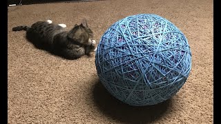 Rubber Band Ball Part 98 - Blue bands