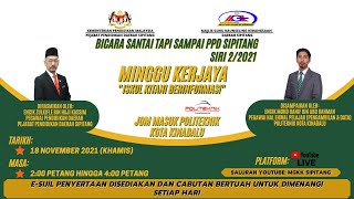 11. BICARA SANTAI TAPI SAMPAI PPD SIPITANG SIRI 2/2021: "MINGGU KERJAYA: ISKUL KITANI BERINFORMASI"