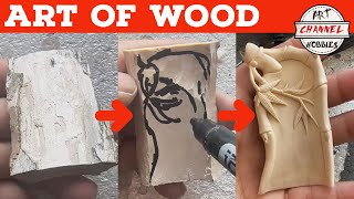 Art Of Wood 木雕艺术 雕刻教程