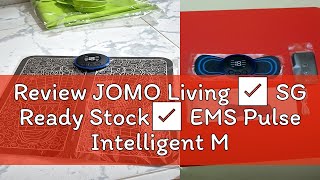 Review JOMO Living ✅ SG Ready Stock✅ EMS Pulse Intelligent Massage Patch Cervical Neck Foot Shoulde