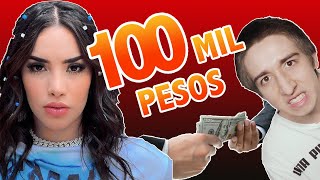 KIMBERLY LOAIZA hizo MAL por regalar 100 MIL PESOS