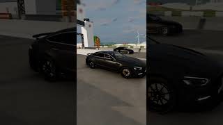 Drag Racing BMW M3 F30 - MERCEDES GT 63S #beamng #beamngdrive