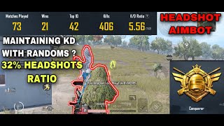 PUBG MOBILE MAINTAIN 33% HEADSHOT RATIO IN SEASON 14 MONTAGE IPHONE XR KILLER98