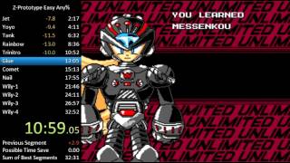 PC Mega Man Unlimited Z Prototype Easy in 32:35