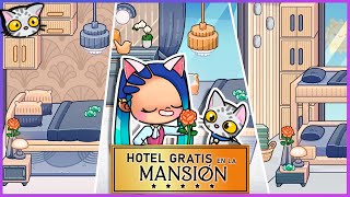 🧺 Creo GRATIS Lavandería y  Habitaciones del HOTEL de Lujo en la MANSIÓN de Avatar World | PARTE 5 🌟