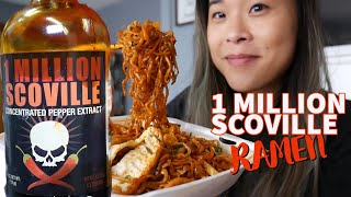 1 MILLION SCOVILLE Spicy Ramen Challenge