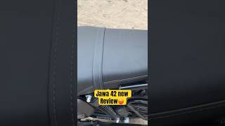 😡Jawa 42 seat review  #motorcycle #viral #shortsvideo #shorts #longride #ride #jawa #automobile