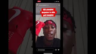 NBA Youngboy Responds to John Gotti’s Daughter “y’all gone have to bomb me” #nbayoungboy #trending