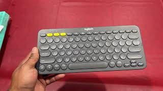 Logitech K380 Multi-Device Keyboard unboxing.