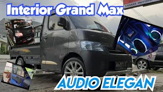 MODIFIKASI interior Grand Max 2019. Plafon, Pintu, Cover Jok Tambah Elegan.