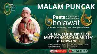 MALAM PUNCAK PESTA SHOLAWAT 6 YAYASAN TA'MIRIYAH SABIELIL MUTTAQIEN