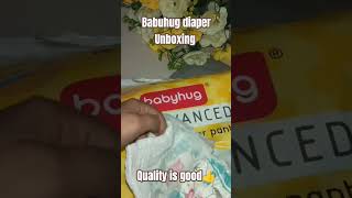 Babyhug diaper Unboxing...#shorts #ytshorts