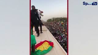 VIBE LA WANANCHI WA SENEGAL WAKIIPOKEA TIMU YAO