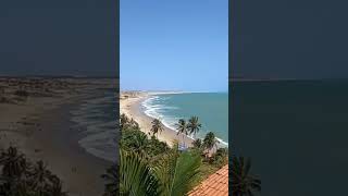 Vista panorâmica da praia de lagoinha