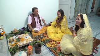 Haldi pooja at home| Wedding day ~ 6th Nov 2023 | #GskकीMedha