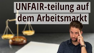 UNFAIRteilung auf dem Arbeitsmarkt - Stellen werden nicht besetzt