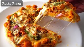 Pizza Recipe with Pasta | Pasta Pizza Market Style | pizza | Cook with Sumi's