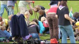 Eden Project - Crocus Planting by the Brownies and Girl Guides 2009