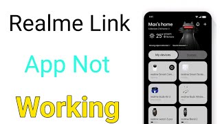 realme link app not working