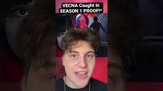 VECNA Caught In SEASON 1 STRANGER THINGS PROOF!* #shorts #strangerthings #netflix