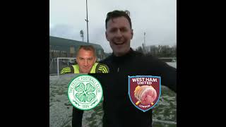 Chris Sutton says Brendan Rodgers wouldn't downgrade to West ham #celticfc #westham