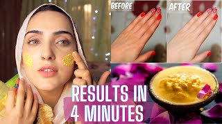 THIS UBTAN REMOVES FACIAL HAIR + GIVES CLEAR GLOWING SKIN | EID + WEDDING DIY ~ Immy